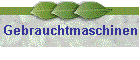 Gebrauchtmaschinen